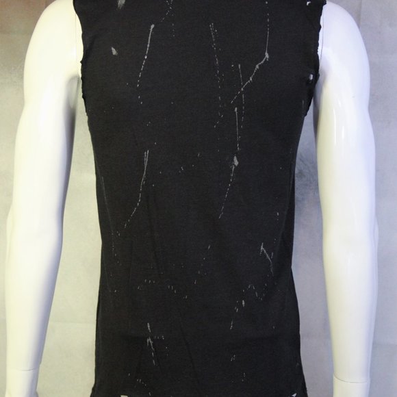 Mickey Mouse Skull Handmade Distressed Shirt - Picture 4 of 6